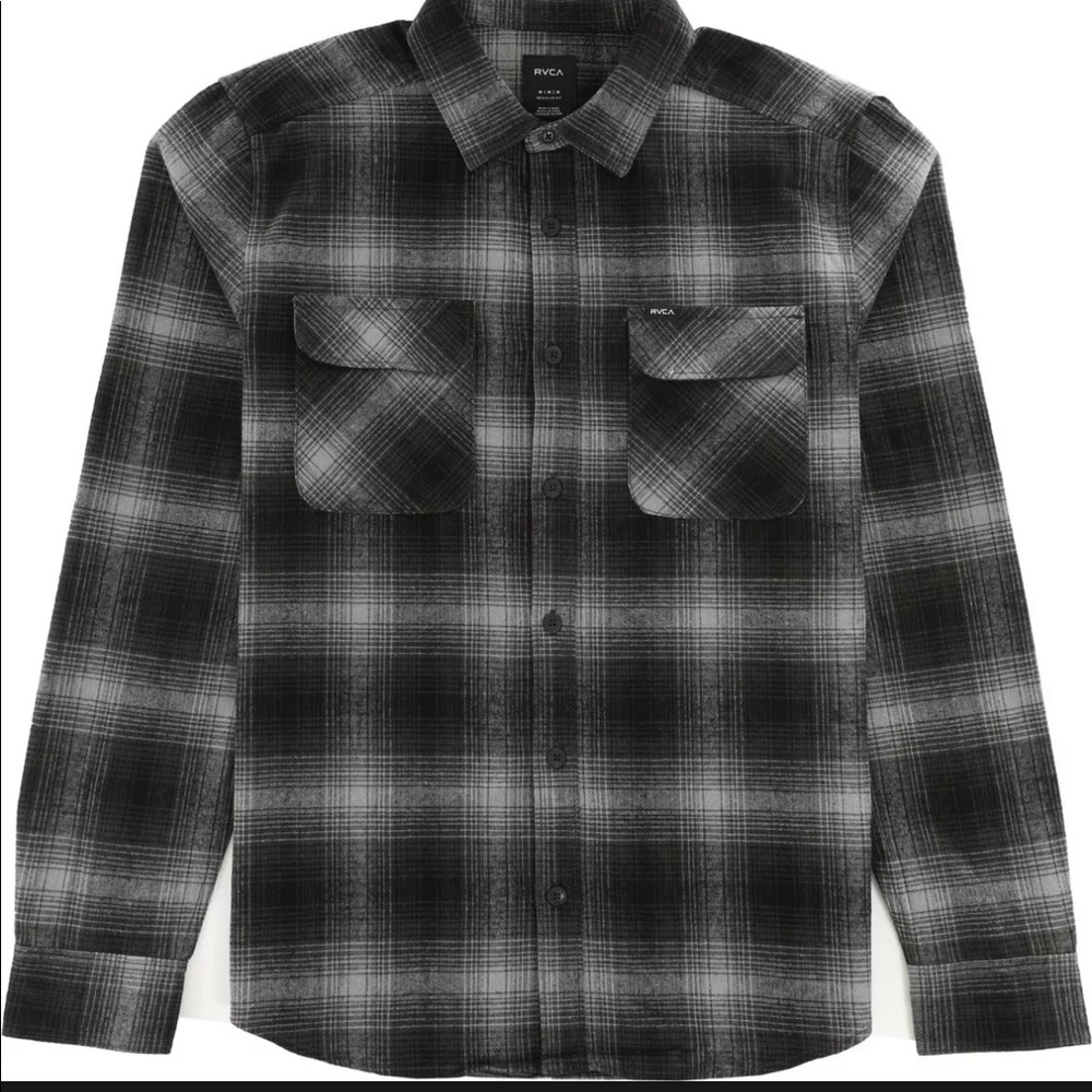 RVCA vesuvio flannel size Mens medium